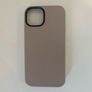 Casely Taupe on Nude iPhone 13 Case